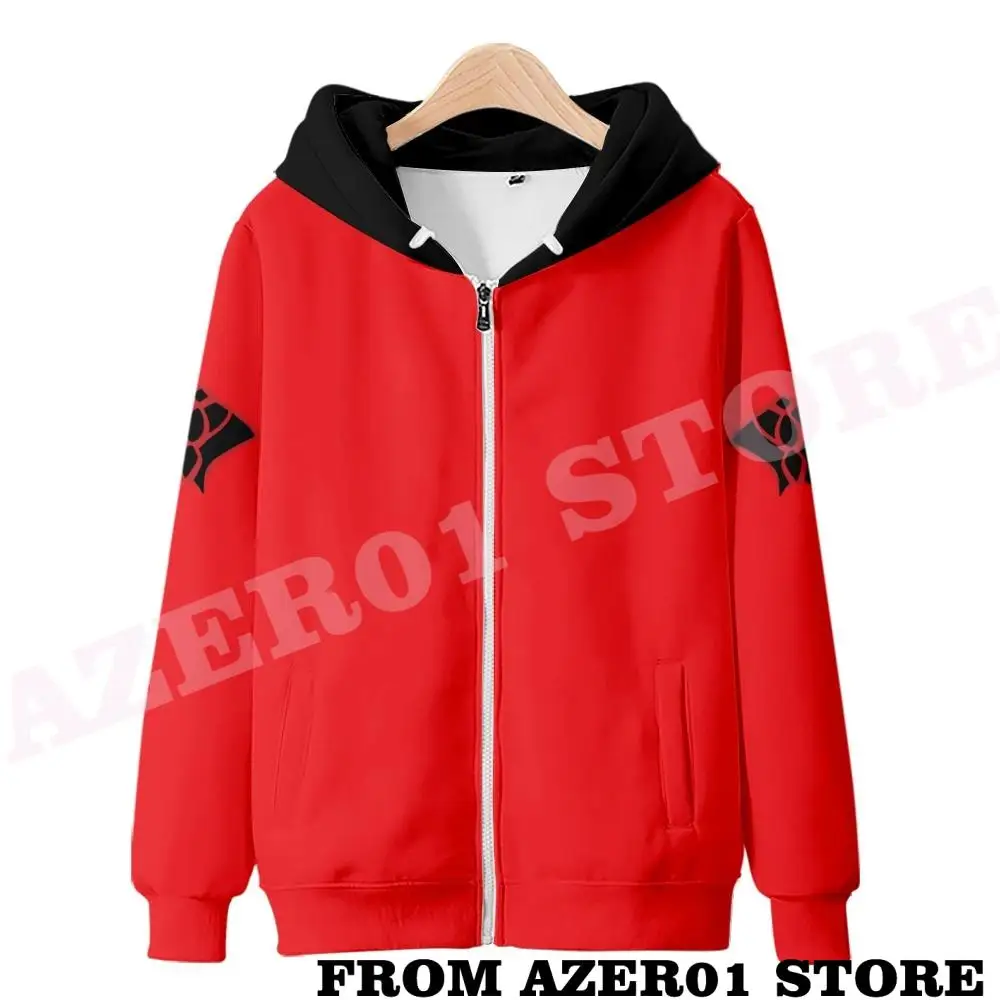 Men Hoodie New Aphmau Hoodies Aaron Zipper Varsity Jacket Merch Zip Hoodies Crewneck Sweater Merch Winter Men/Women Sweatshirt