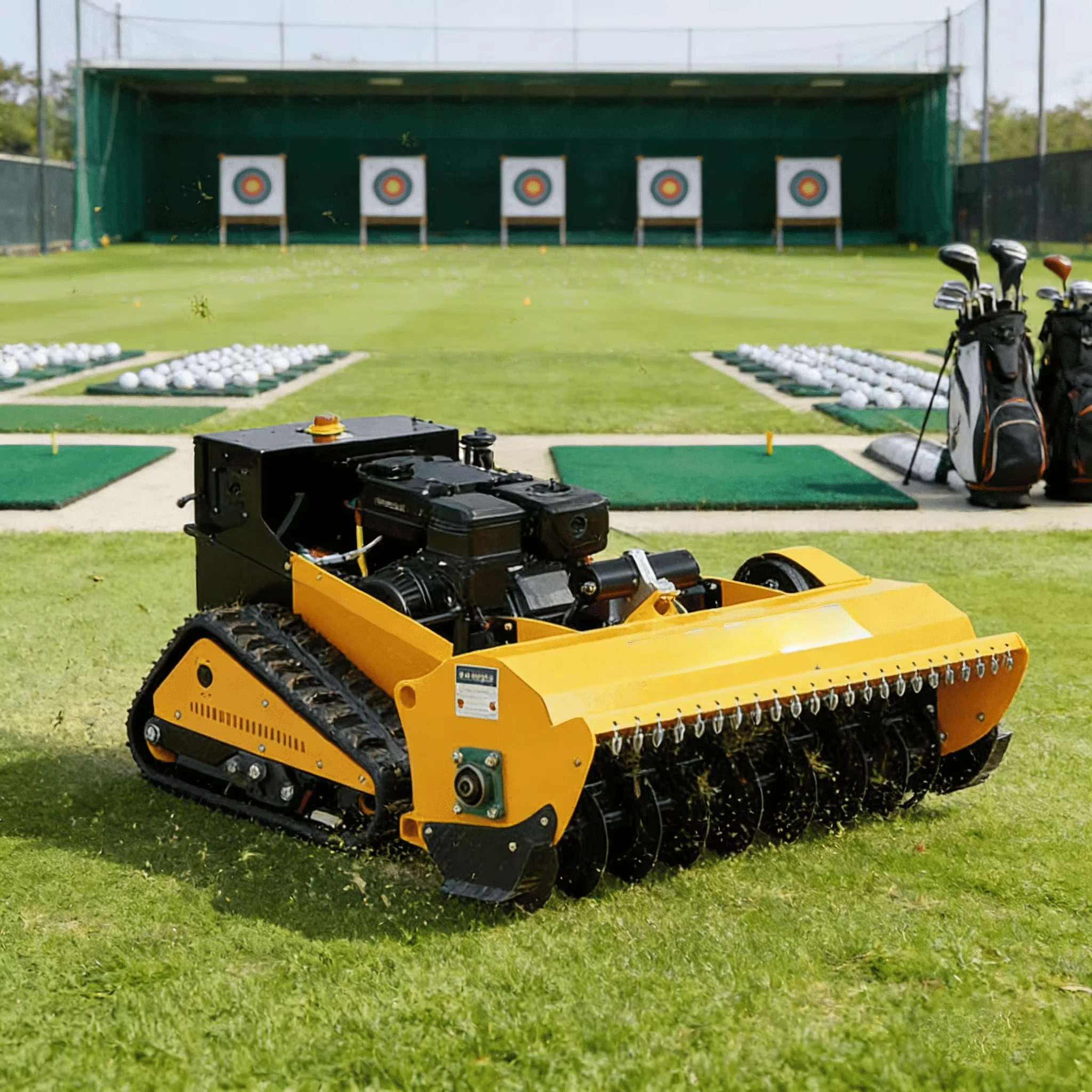 Intelligent Control Crawler Remote Control Lawn Mower Remote Control Lawn Mower Remote Start Industrial