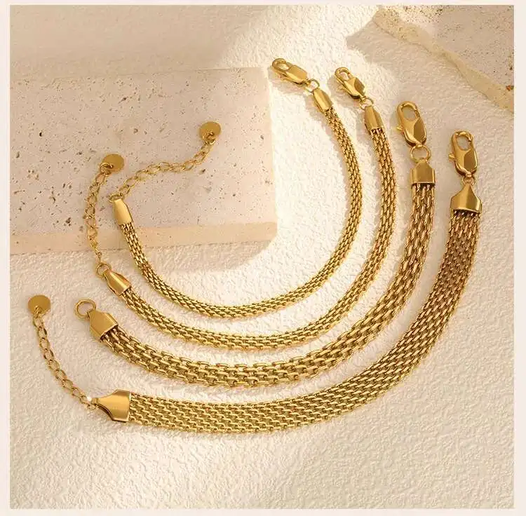 Eleganter Zirkonia-Armband für Damen, Schmetterlingskette, 18 Karat vergoldeter Edelstahl, Schmuck für Hochzeit, Verlobung – Detail 4