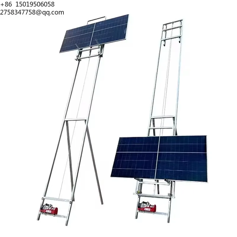 Self Lifting Equipment Installation Install Lift Elevator for Roofing Novel Photovoltaic Panel Lift Electric Glass Elevator