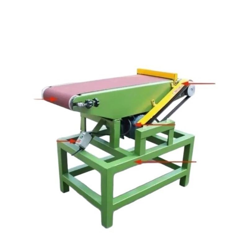 Woodworking belt grinding and polishing machine, vertical and horizontal belt machine, metal wire drawing machine