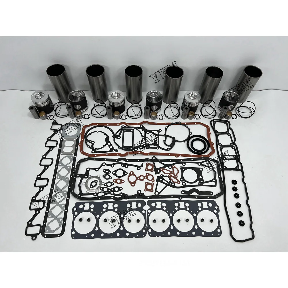 New DE12T Overhaul Kit With Gasket Set For Doosan Excavator Forlift Engine.