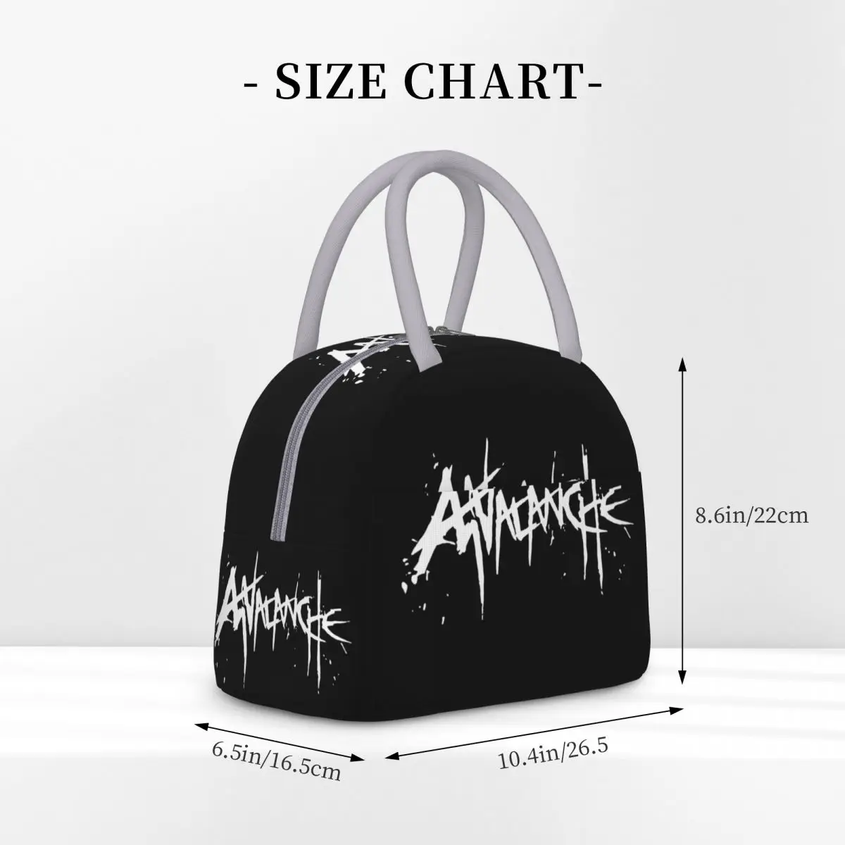 Final Fantasy Remake AVALANCHE Thermal Insulated Lunch Bag for School Portable Food Bag Cooler Thermal Food Box