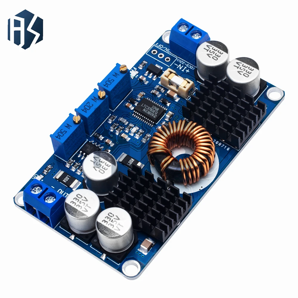 LTC3780 DC-DC da 5-32 V a 1 V-30 V 10A Modulo di ricarica con regolatore step up down automatico Modulo di alimentazione