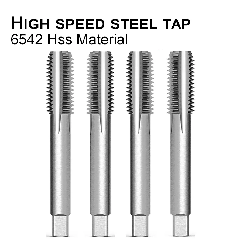 HSS 6542 Machine Thread Tap 1Pcs TiCN Coated Tap Drill Metric Screw Tap Hand Tools m2-m30