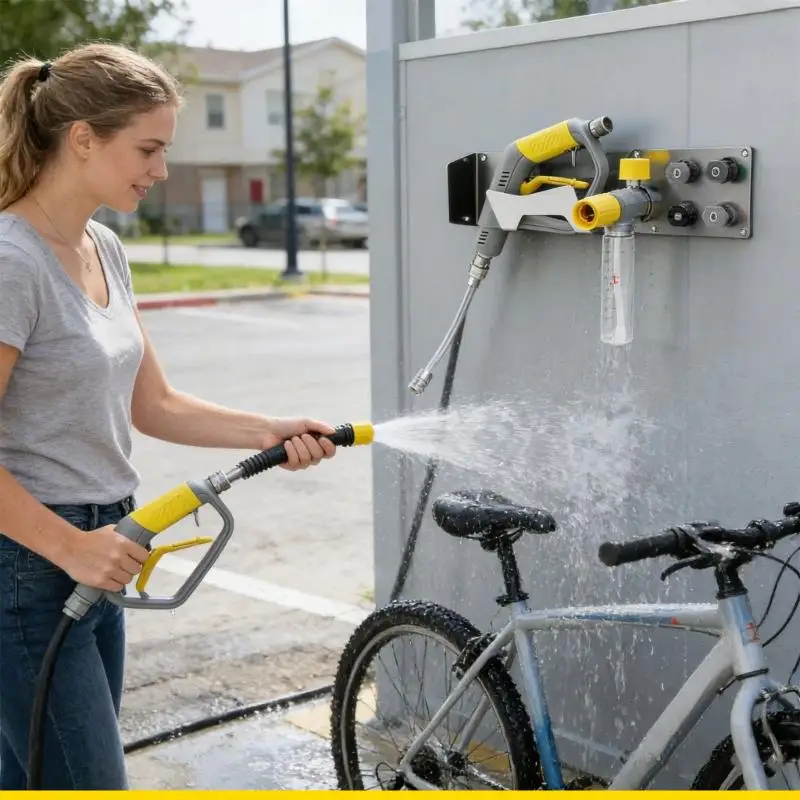 SZCH Anti Corrosion Wall Fixture Perfect For Keeping Nozzles And Extensions Clean