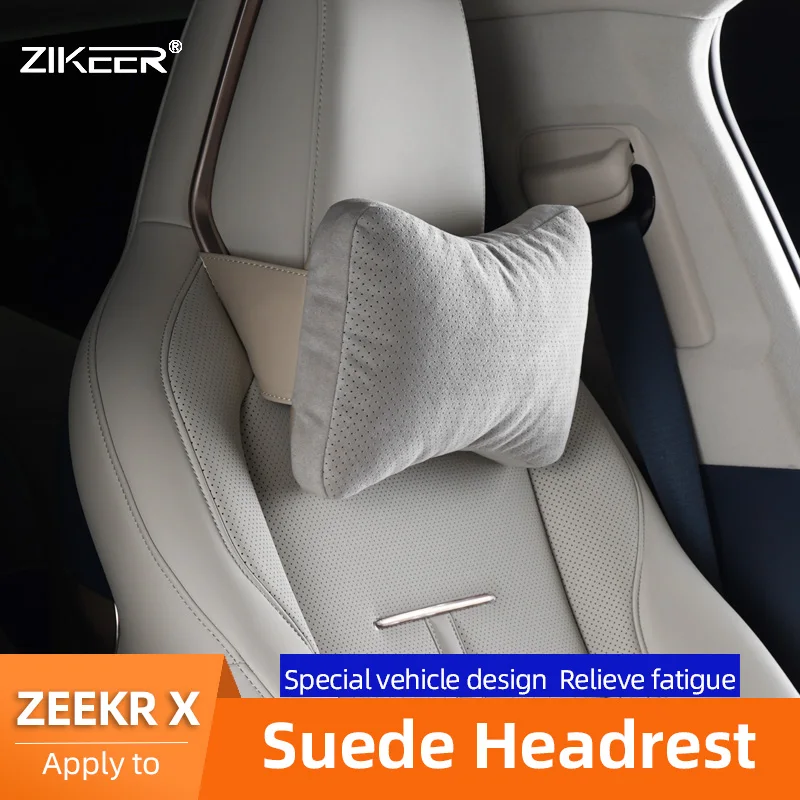 For ZEEKR X Accessorie Car Special headrest Concealed Installation Alcantara Multi-color customization DuPont Ecological Cotton