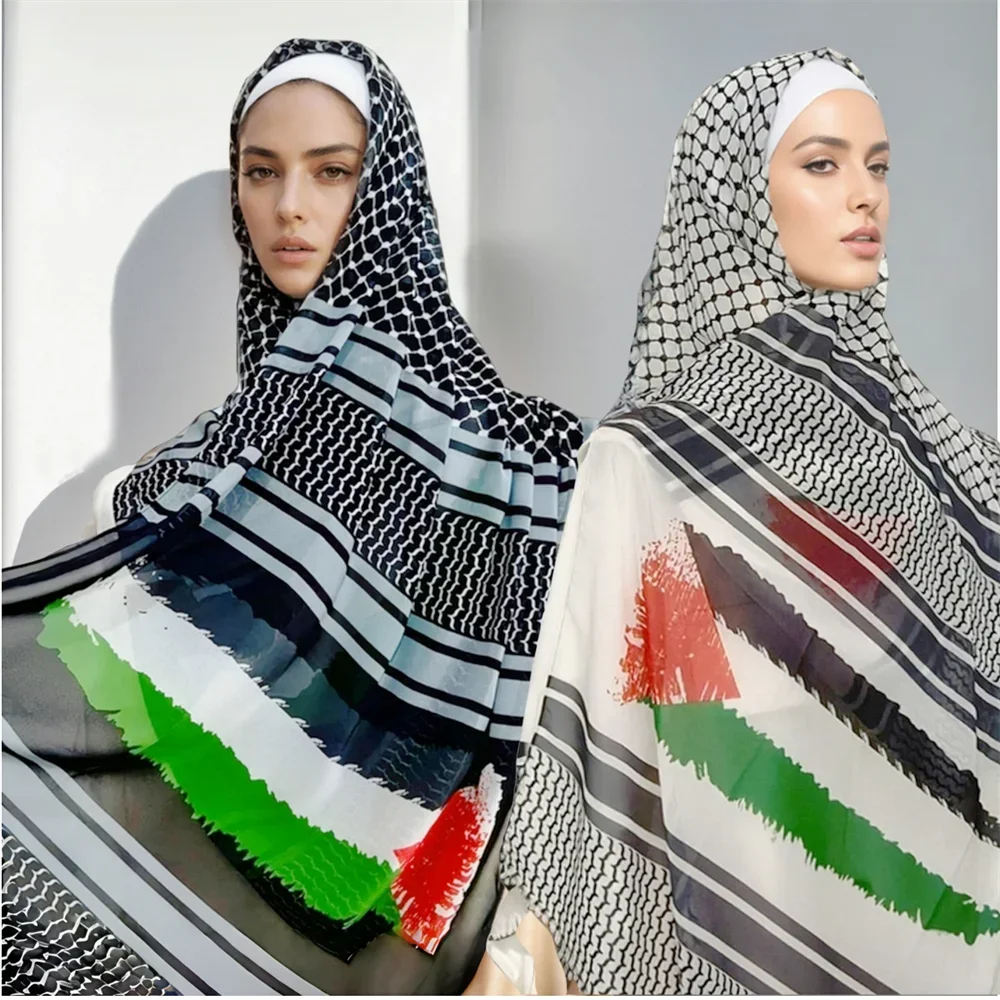 Middle Eastern Headscarf Printing Event Decoration Scarf Shawl Headscarf Scarf Shawl for Men and Women