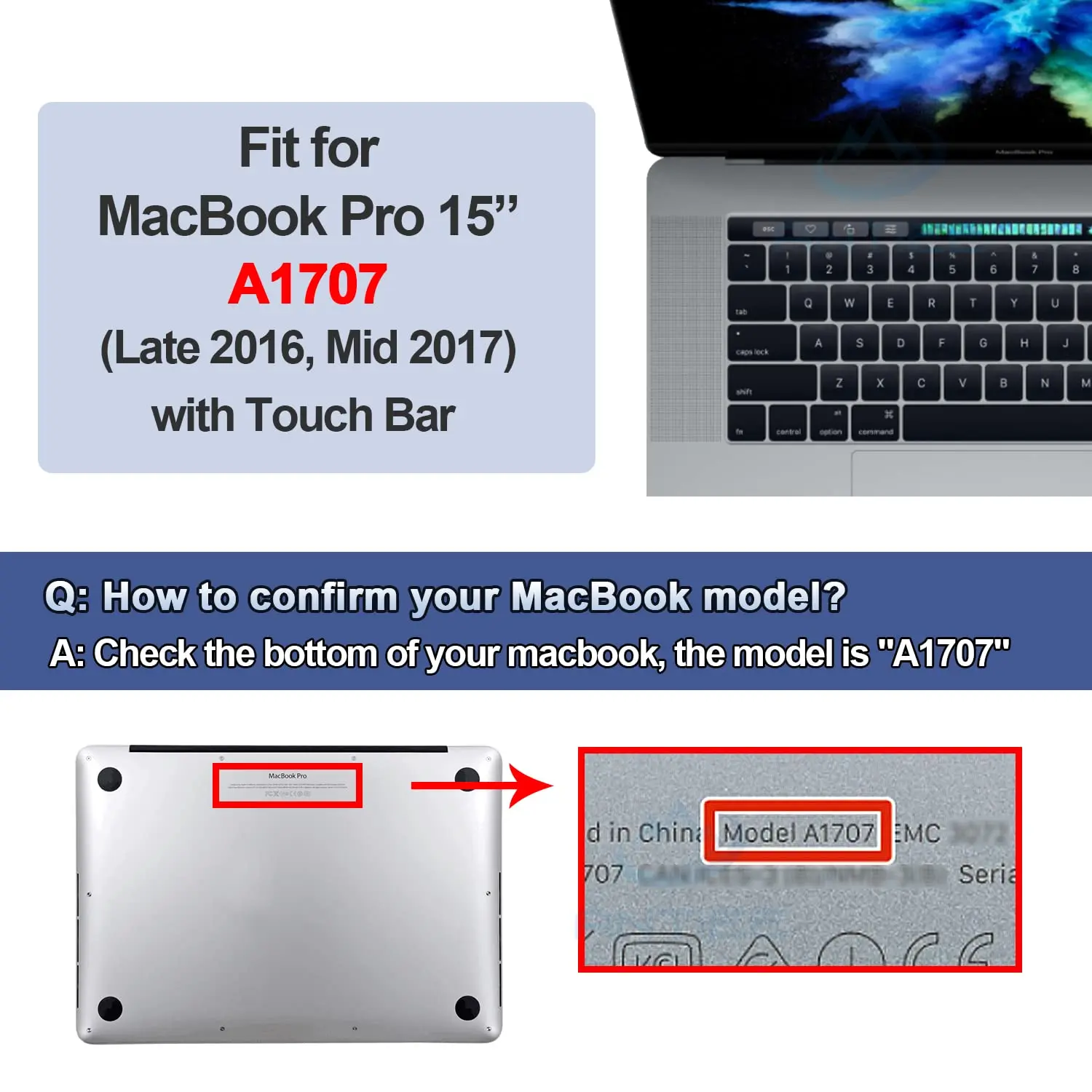 Imagem -04 - Bateria do Portátil Substituição para Macbook Pro A1707 A1820 15 A1707 Late 2023 Mid 2023 Touch Bar Emc 3162 3072 Series