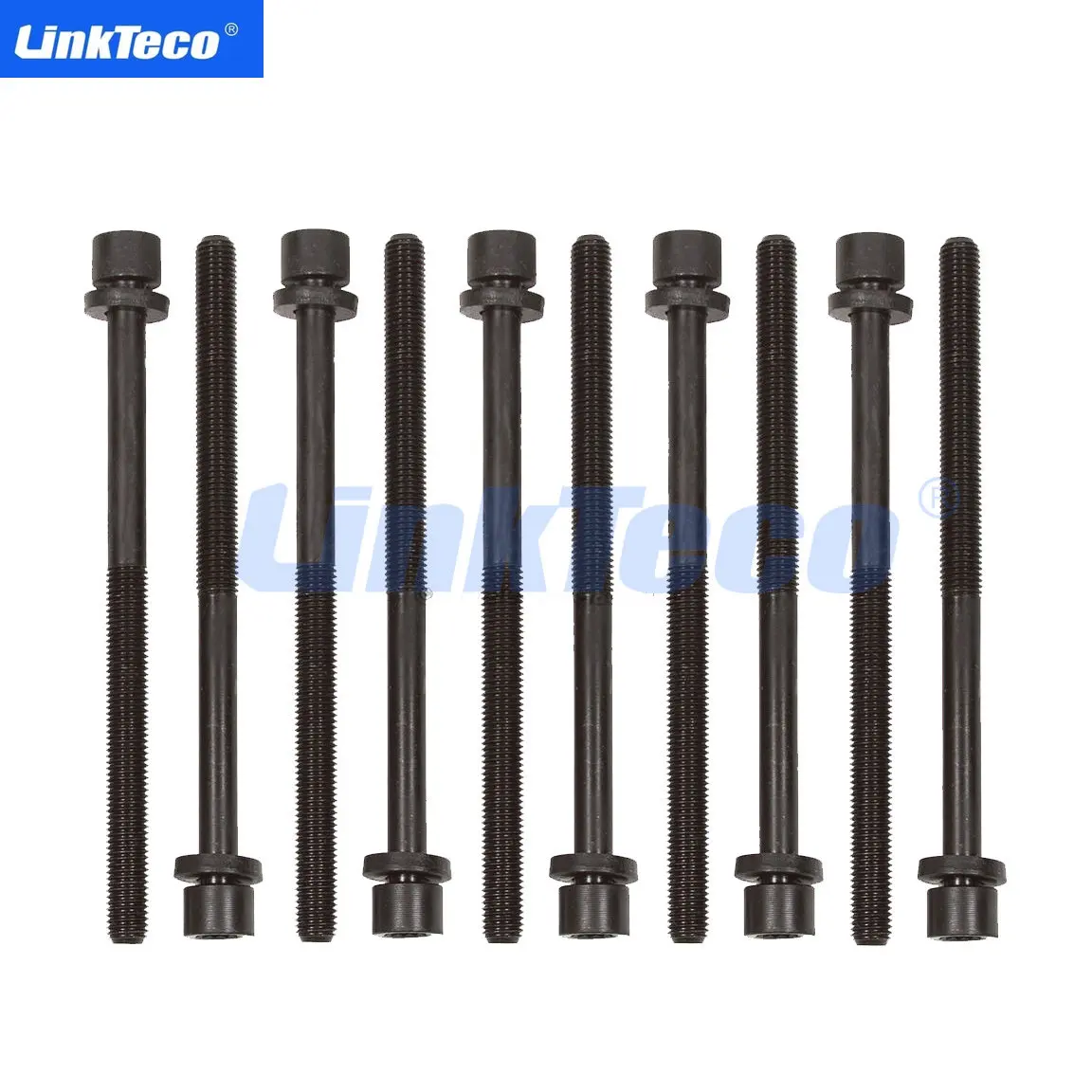 5/10pcs Engine Cylinder Head Bolt Set For GM Hyundai KIA 2006-2016 2.4L GDi Stud Kit ES72465 Auto Parts