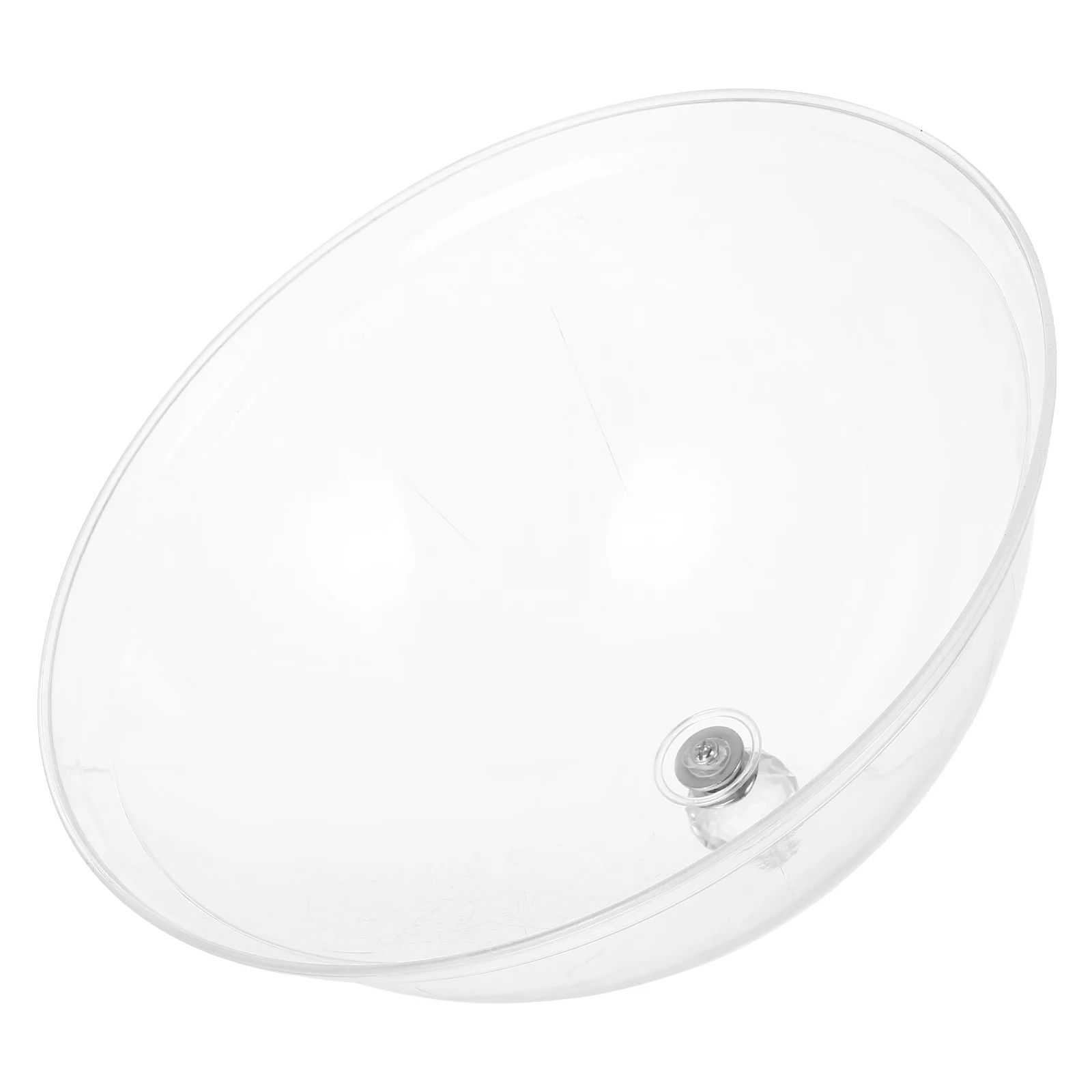 

Dustproof Fresh Cover Cake Dome Flip Cheese Cloche Food Protector Clear PC Domes Sturdy Shockproof Large Capacity Storage