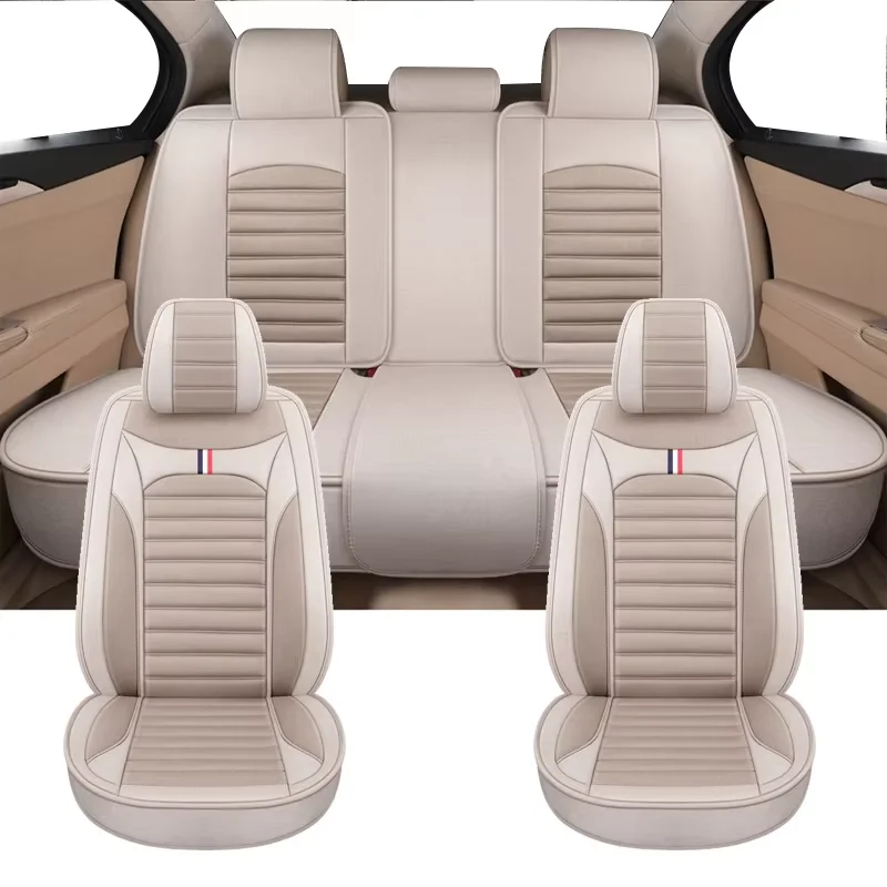 أغطية مقاعد السيارة العالمية المتينة المضادة للانزلاق لـ Volwsagen VW Amarok Golf 8 7 6 5 4 Touareg Bora Jetta ملحقات السيارات الداخلية