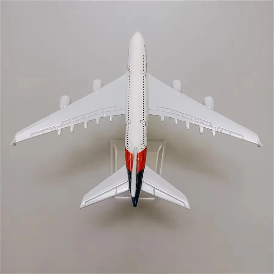 16 cm Legierung Metall Korean Air Asiana Airlines A380 Druckguss Flugzeug Modell Spielzeug Airbus 380 Airlines Maßstab 1:400 Flugzeug Modell