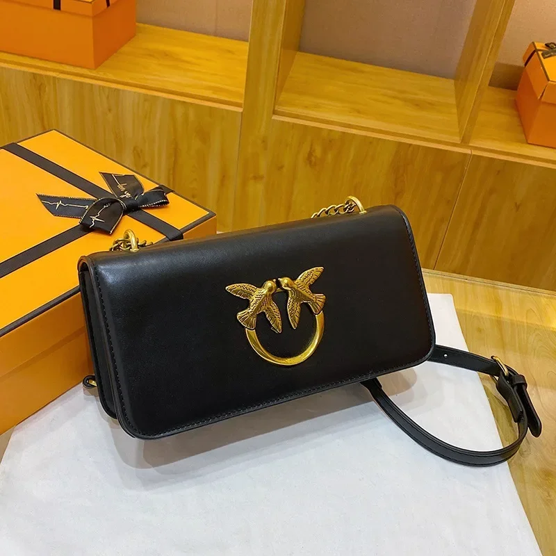 

2025 new Versatile Women's Bag - Fashion Noble, High Temperament Chain, Popular Underarm/Crossbody