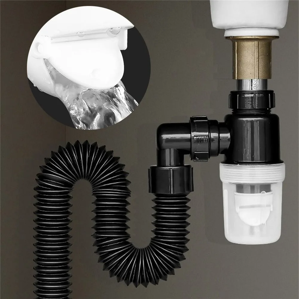 Прочный 1 шт. дезодорант антиблокирующий трубопровод для умывальника анти-запах шланг для раковины сантехника канализационная труба сливная труба для раковины