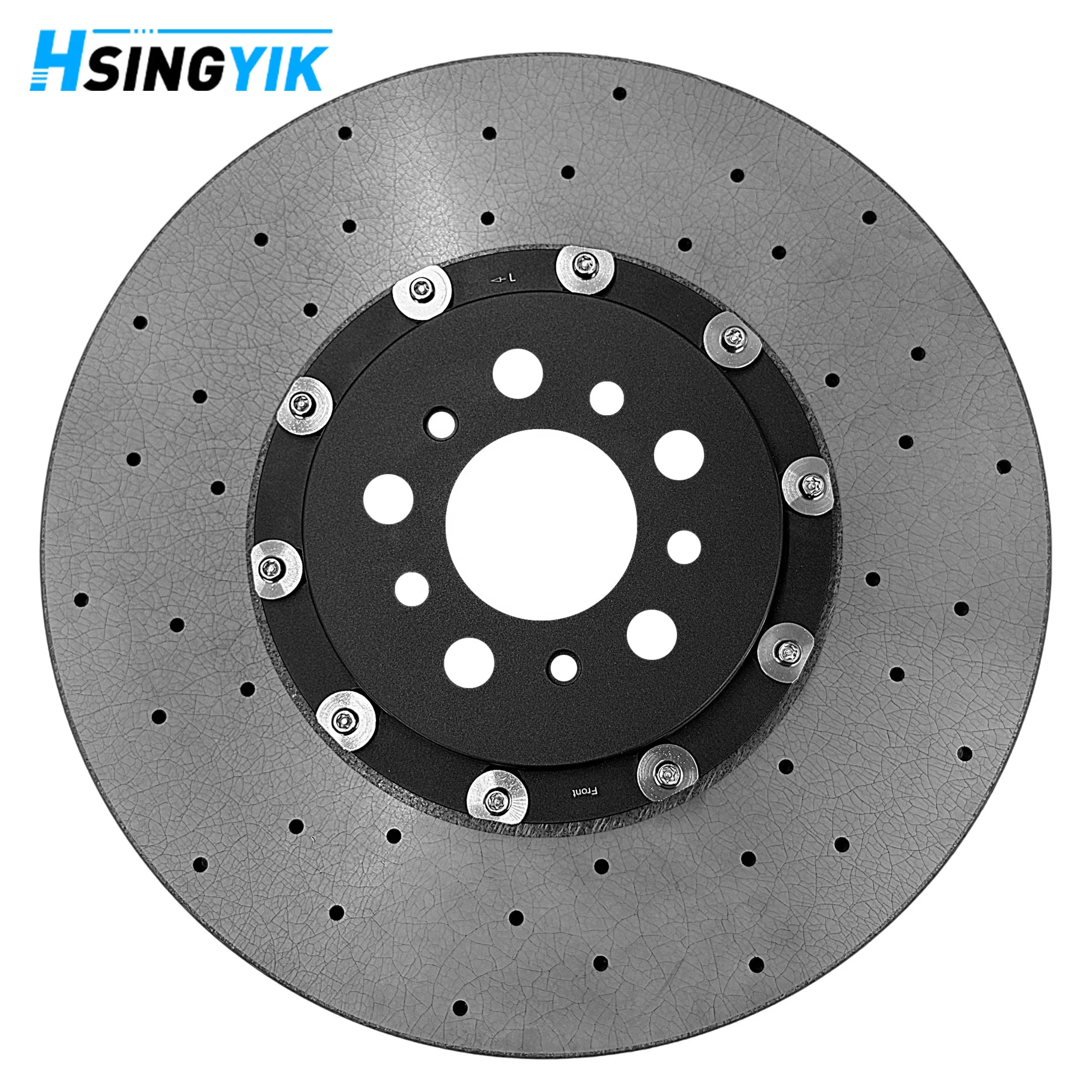 Carbon Ceramic Brake Disc Set For BMW For M3 For M4 Front 34108093709 34108093710 380x36mm Rear 34208093729 34208093730 370x24mm