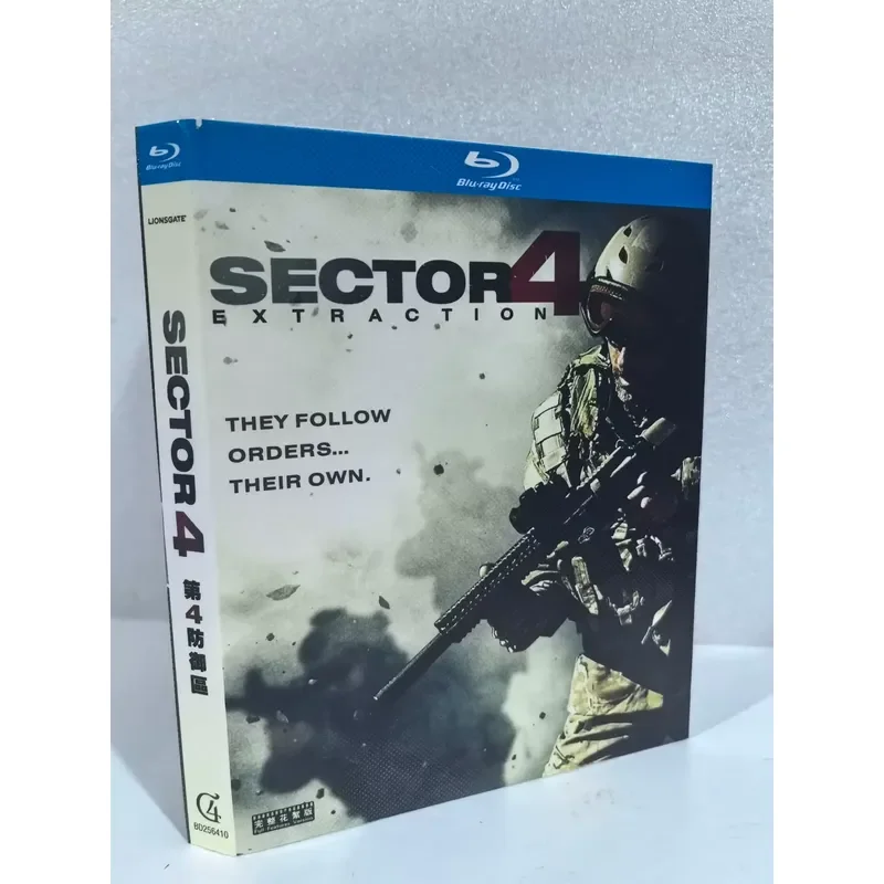 Blu ray Disc SECTOR 4 Original Sound Pronunciation Chinese Subtitles Boxed Edition