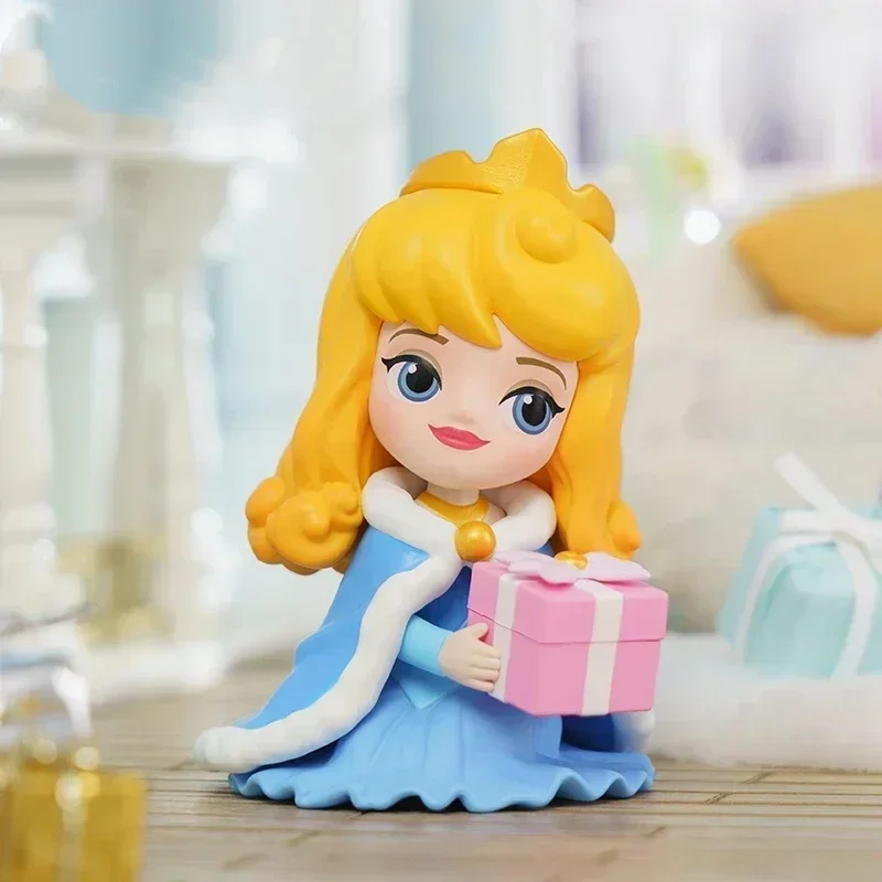 

100% Original Princess Warm Winter Gift Series Blind Box Toys Anime Action Figure Caixa Caja Surprise Mystery Box Dolls Girl