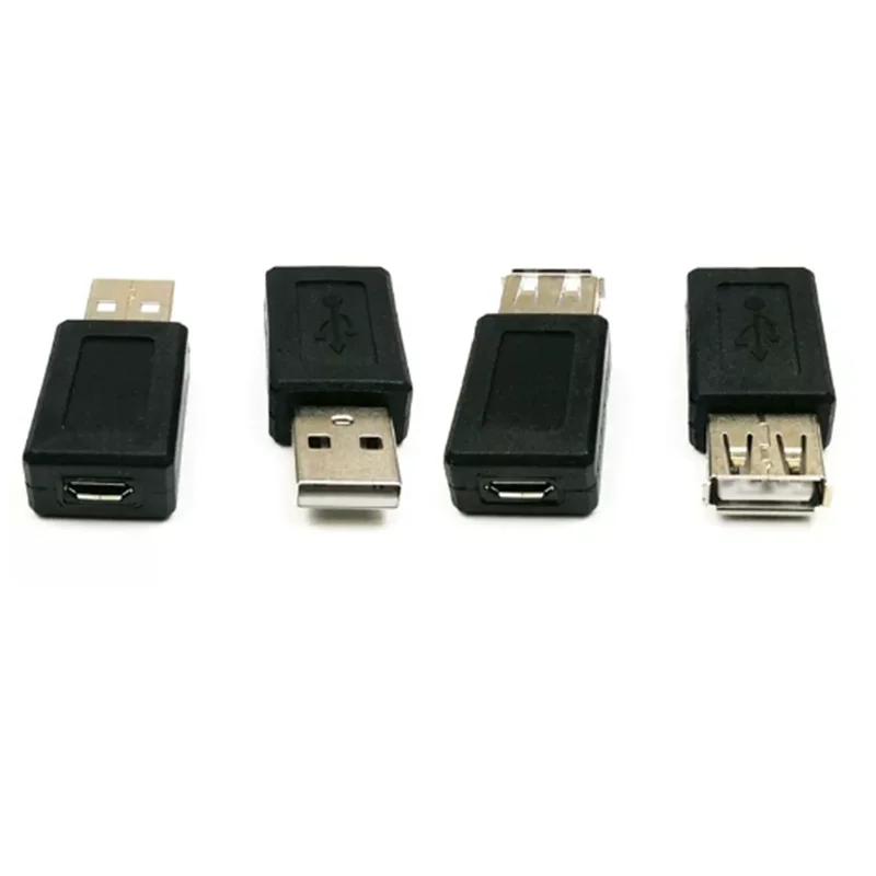 USB 2.0 to Micro USB Connector Good Quality Portable Type A Female to Micro USB B Female Adapter Plug Converter