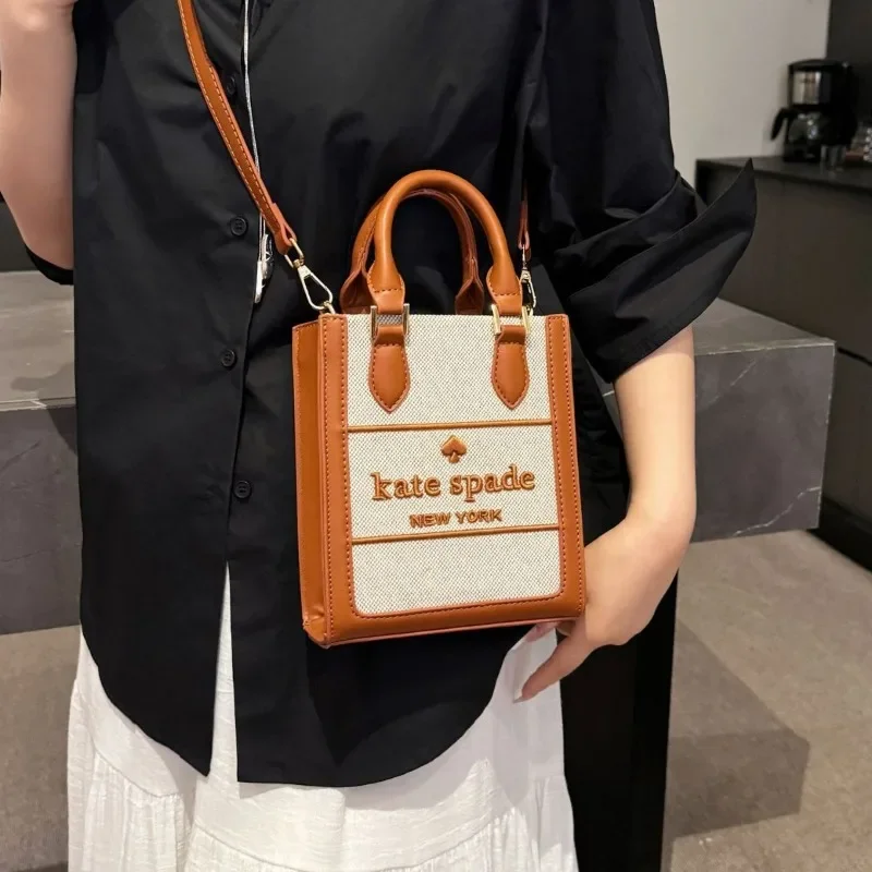 

2025 Women's New Luxury Mini Square Top Handle Bag - Multi-Carry (Crossbody/Shoulder/Handheld) Work Tote