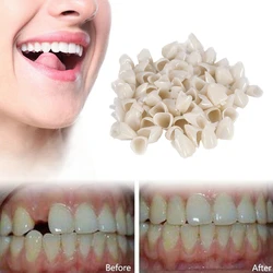 Temporary Crowns Posteriors Anterior Molar Front/Back Tooth Teeth Caps Dental False Teeth Cover Removable Teeth Veneers