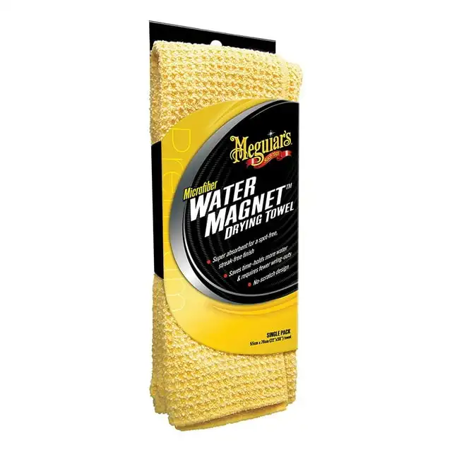 

Полотенце для сушки из микрофибры Meguiar's X2000 с водяным магнитом, 1 упаковка
