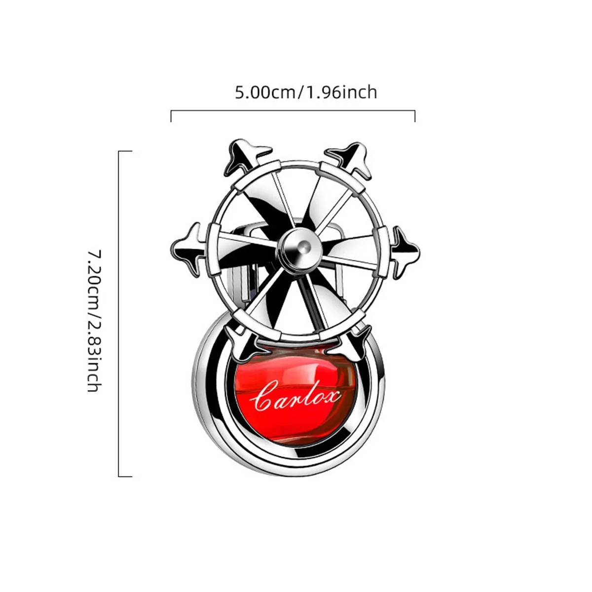 Car Mounted Perfume Car Air Vent Fragrance Air Outlet Liquid Aromatherapy Car Decoration Fragrance Car Lasting Fragrance - view 6