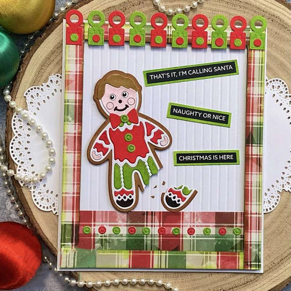 Lucky Goddess Metal Cutting Dies Snowman & Snowhouse Diy Scrapbooking Photo Album Decorative Embossing Paper Card Crafts
