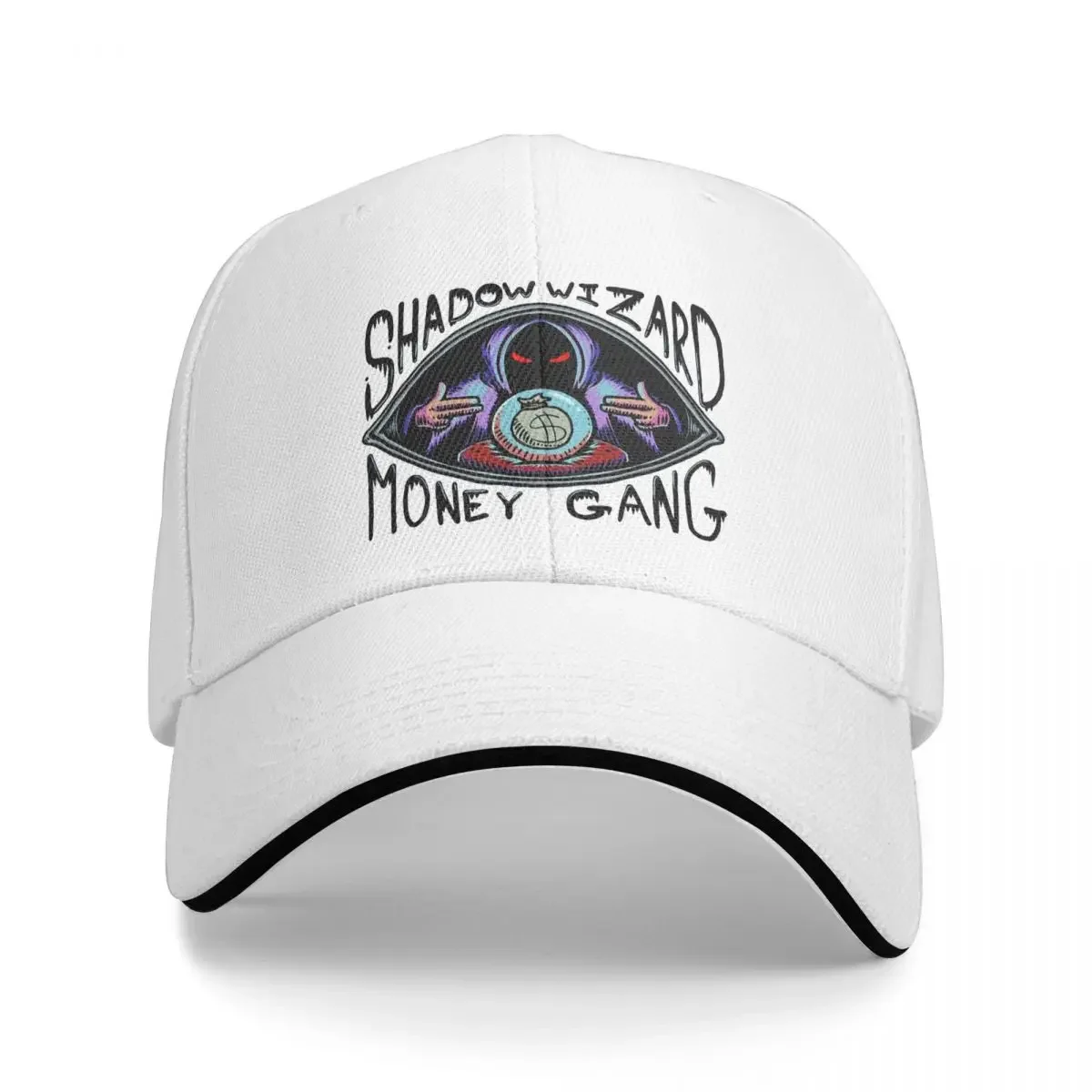 

Shadow Wizard Money Gang Caps Adult Hip-Hop Hat Sun Hat Golf Hats Adjustable Polyester Baseball Cap Summer