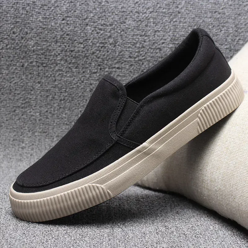 Man Casual Shoe Slip-on New In Leather Shoes for Men Fashion 2024 Size 45 High Quality Shipping Free Common Elegant Delivery Pu