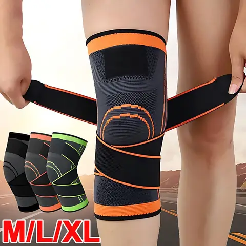 무릎 패드 압축 KneePad 관절염 관절 지원을위한 무릎 교정기 스포츠 안전 배구 체육관 스포츠 버팀대 보호 도구