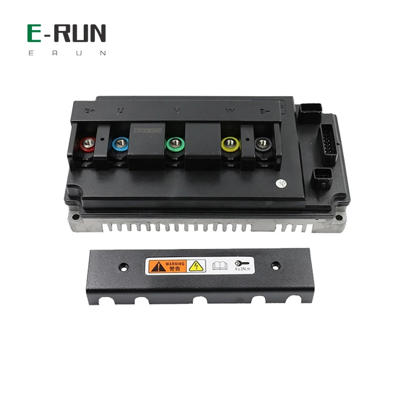 LANDE EM150 Motor Controller 180A Boost DC PMSM with DKD Display and T08 Throttle For Mid-drive Hub Motor