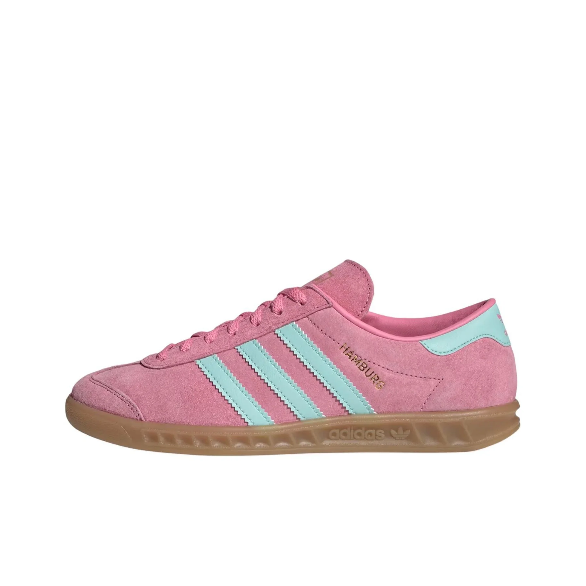 Hamburg Wmns Adidas Originals 'Bliss Pink Semi Flash Aqua' pour femme IH5459