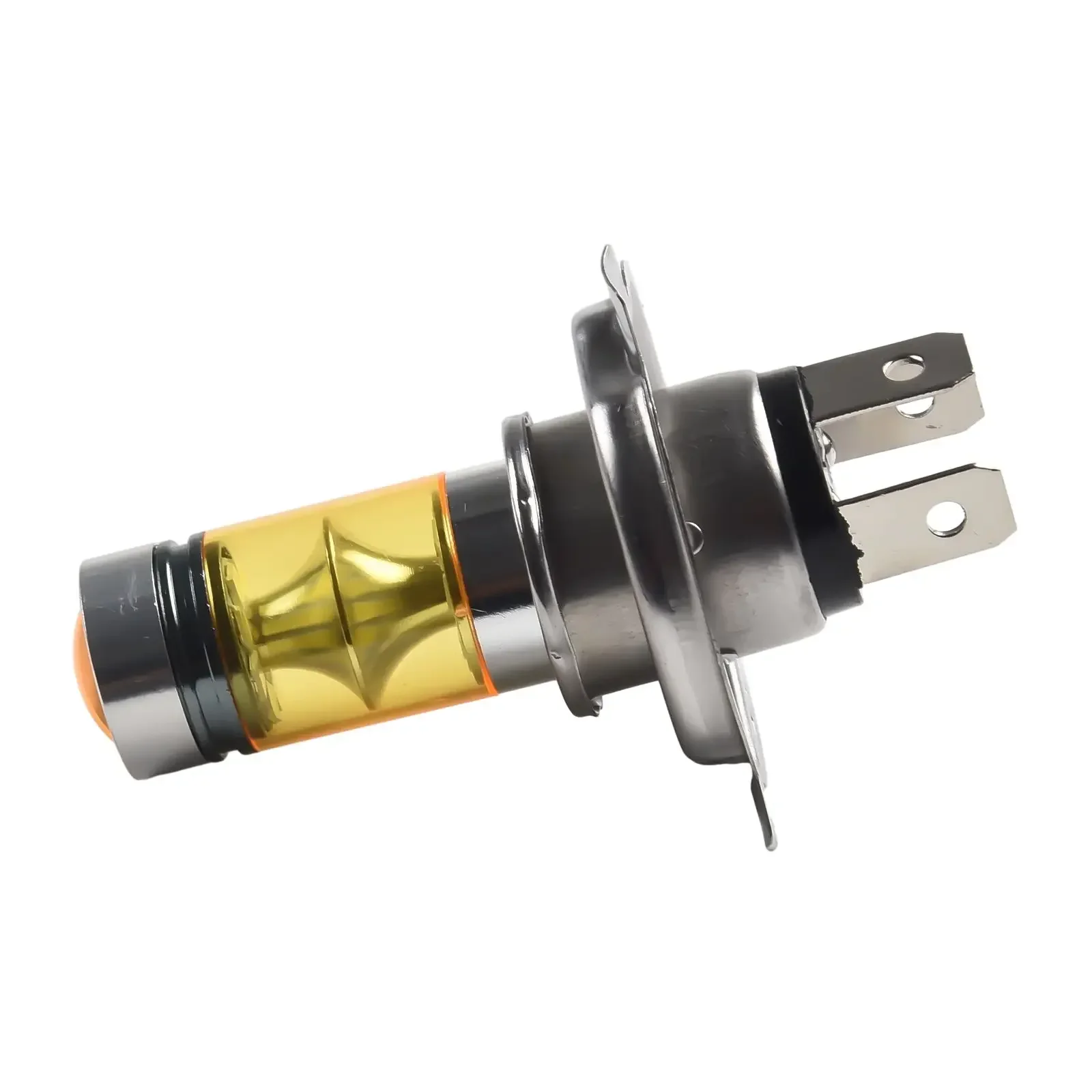 2pcs H4 4300K Yellow 100W LED Headlight Light Fog Lamp Bulbs Fit For Toyota Universal H4 LED Light Bulbs Car Accessories