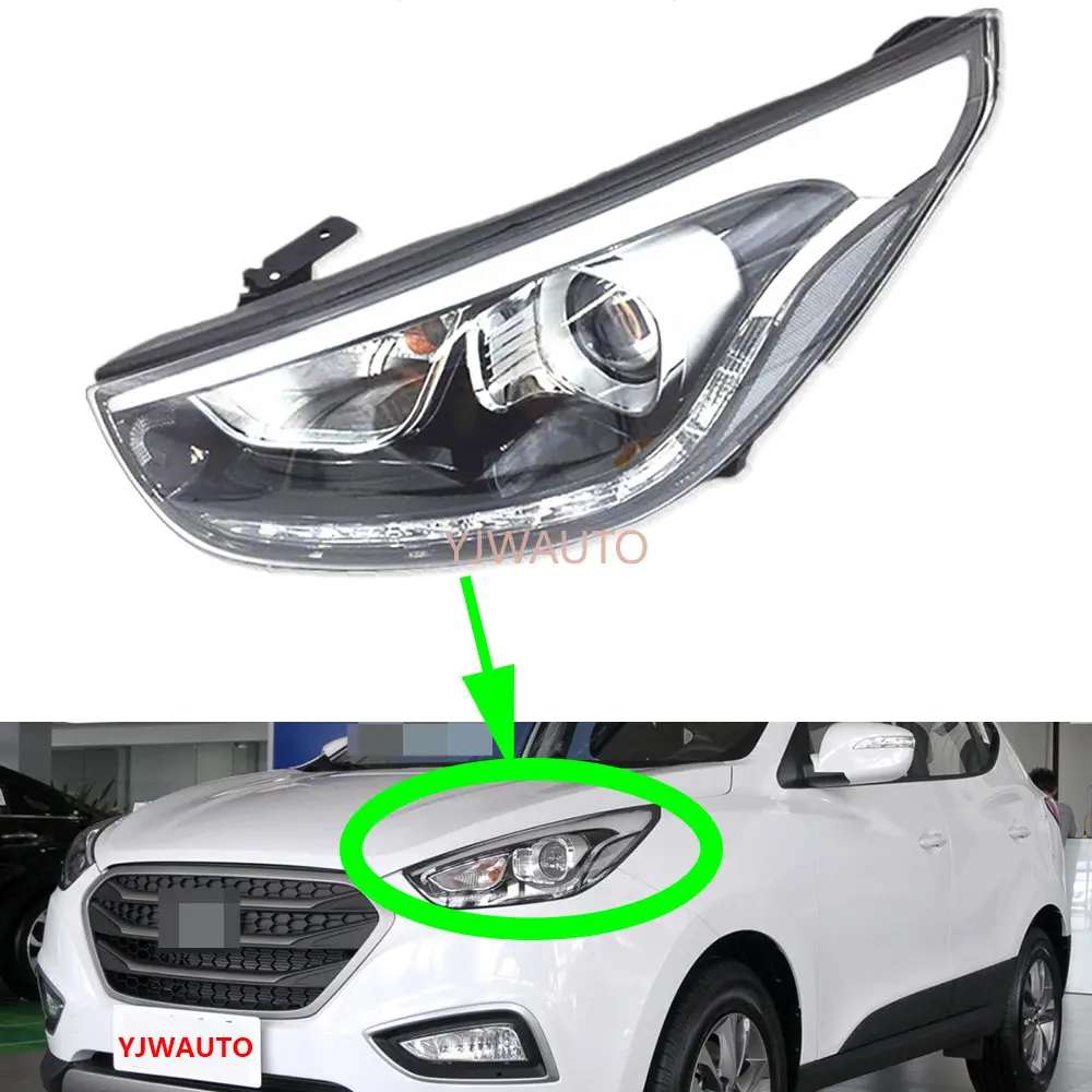 Headlamp For Hyundai IX35 2013 2014 2015 2016 Headlight Assembly Car Lights Daytime Running Light Auto Whole Car Light Assembly