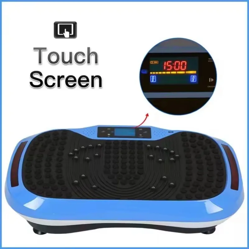 منصة اللياقة البدنية الاحترافية بلوحة الاهتزاز لعام 2025 - معدات تمارين تهتز سلسة لتدريب الجسم بالكامل #4