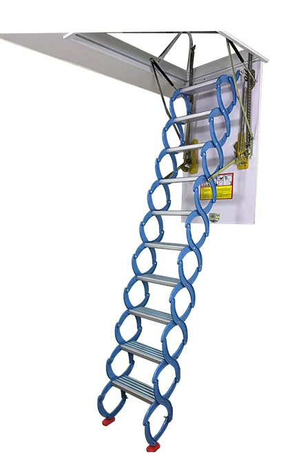 Aluminum Magnesium Alloy Retractable Attic Ladder