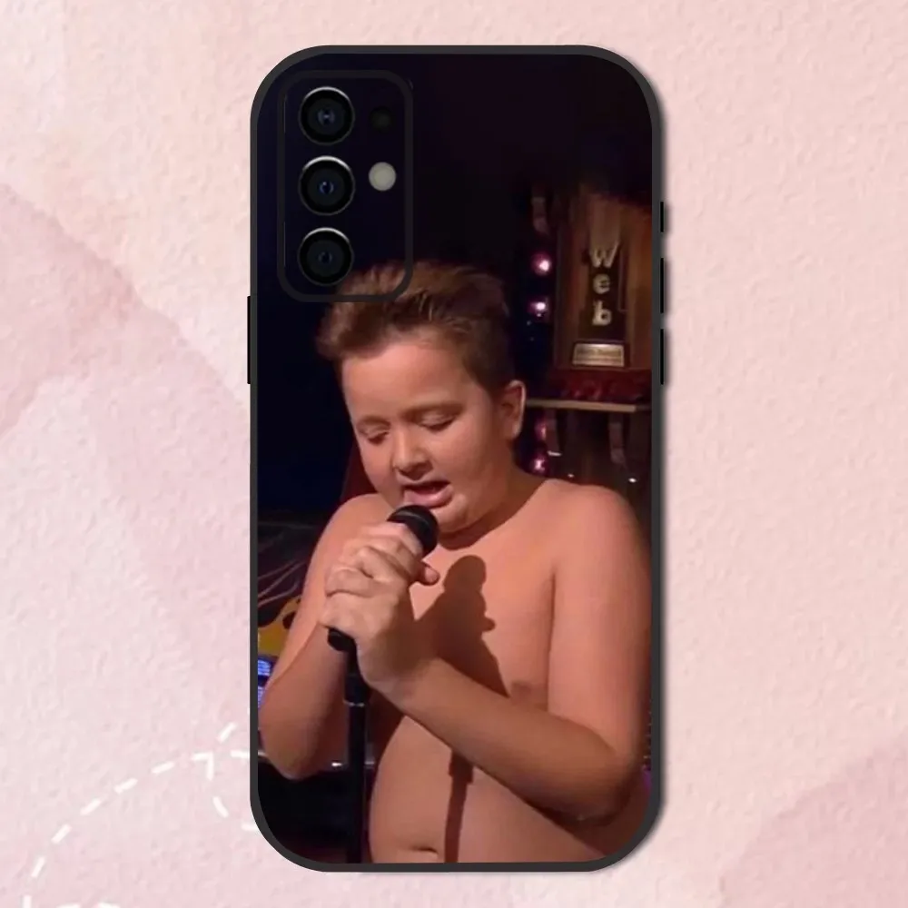 Funny Gibby S-Singing From Icarly Phone Case For Samsung S24,S21,S22,S23,S30,Ultra,S20,Plus,Fe,Lite,Note,10,9,5G Black Shell