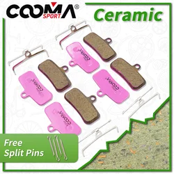 4 Pairs Ceramic Disc Brake Pads for Shimano M9120 M8120 M7120 M6120 Saint M810 M820 ZEE M640 H01 H03A MT520 MT420 Bengal Helix