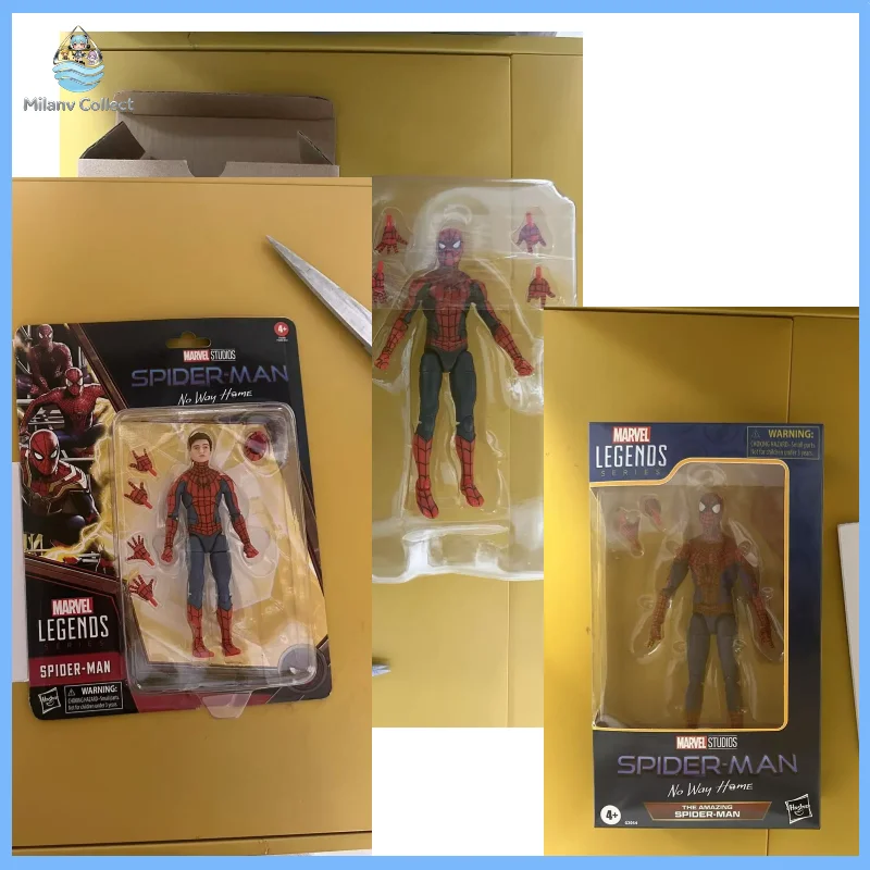 In Stock 1/12 Marvel Legends Series Spider-Man Brand New Day 6 Inch Action Figure KO Movable Joint PVC Collectible Model Toy view 6