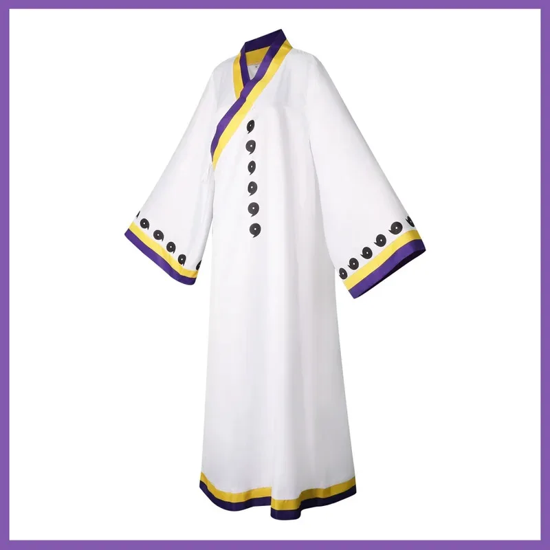 

CyAnime Ootutuki Kaguya Косплей Костюм Японская Практичная Униформа Белый Халат Парик Мужчина Женщина Хэллоуин Рождественский Костюм