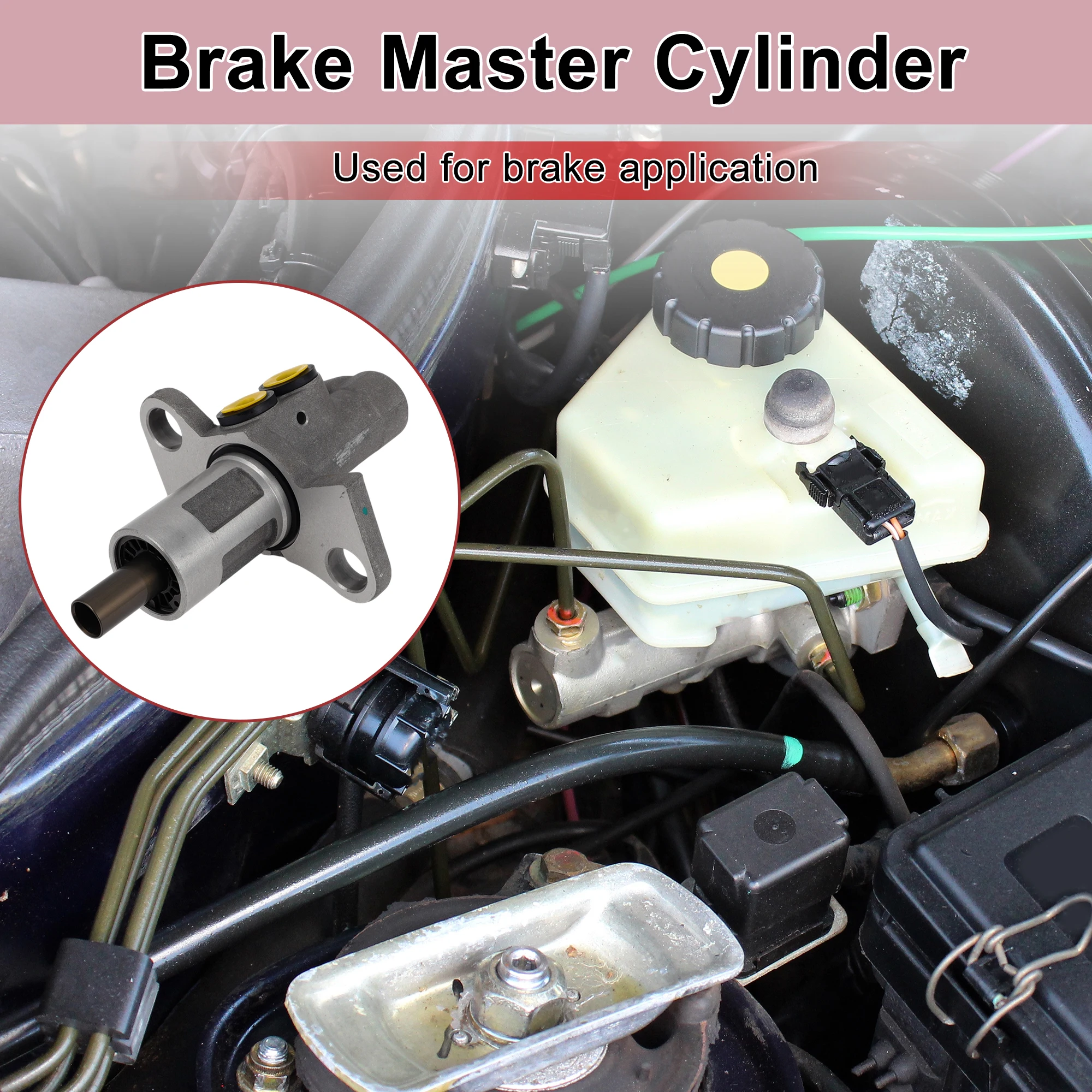 

UXCELL Brake Master Cylinder No.M630482/8E0611021B for Audi A4 2003-2008 for Audi A4 Quattro 2003-2008 for Audi S4 2004-2008