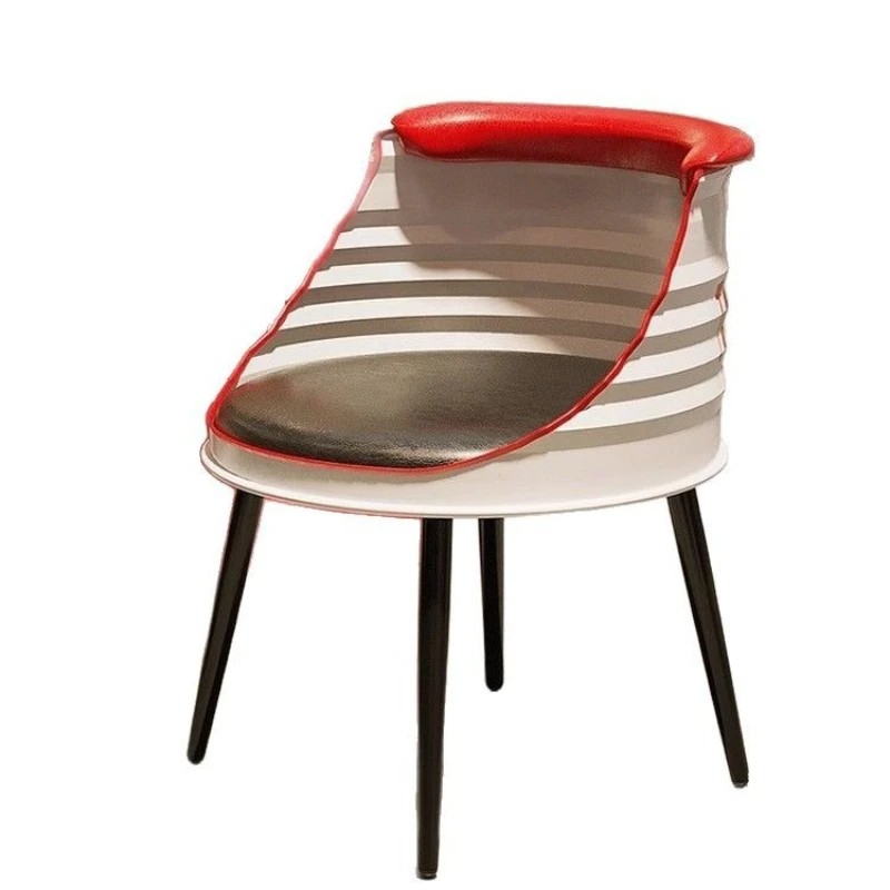 

Milk tea shop table and chair booth Internet celebrity wrought iron dessert shop reception commercial cafe industrial style