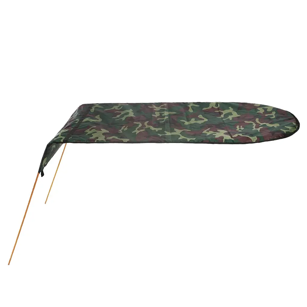 

Boat Sun Shade Washable Sunproof Coating Kayak Sunshade Canopy Fruit Green