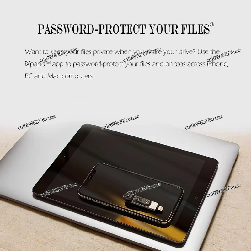 IXpand Flash Drive Go USB 3.0 OTG 128GB 256GB Cahaya