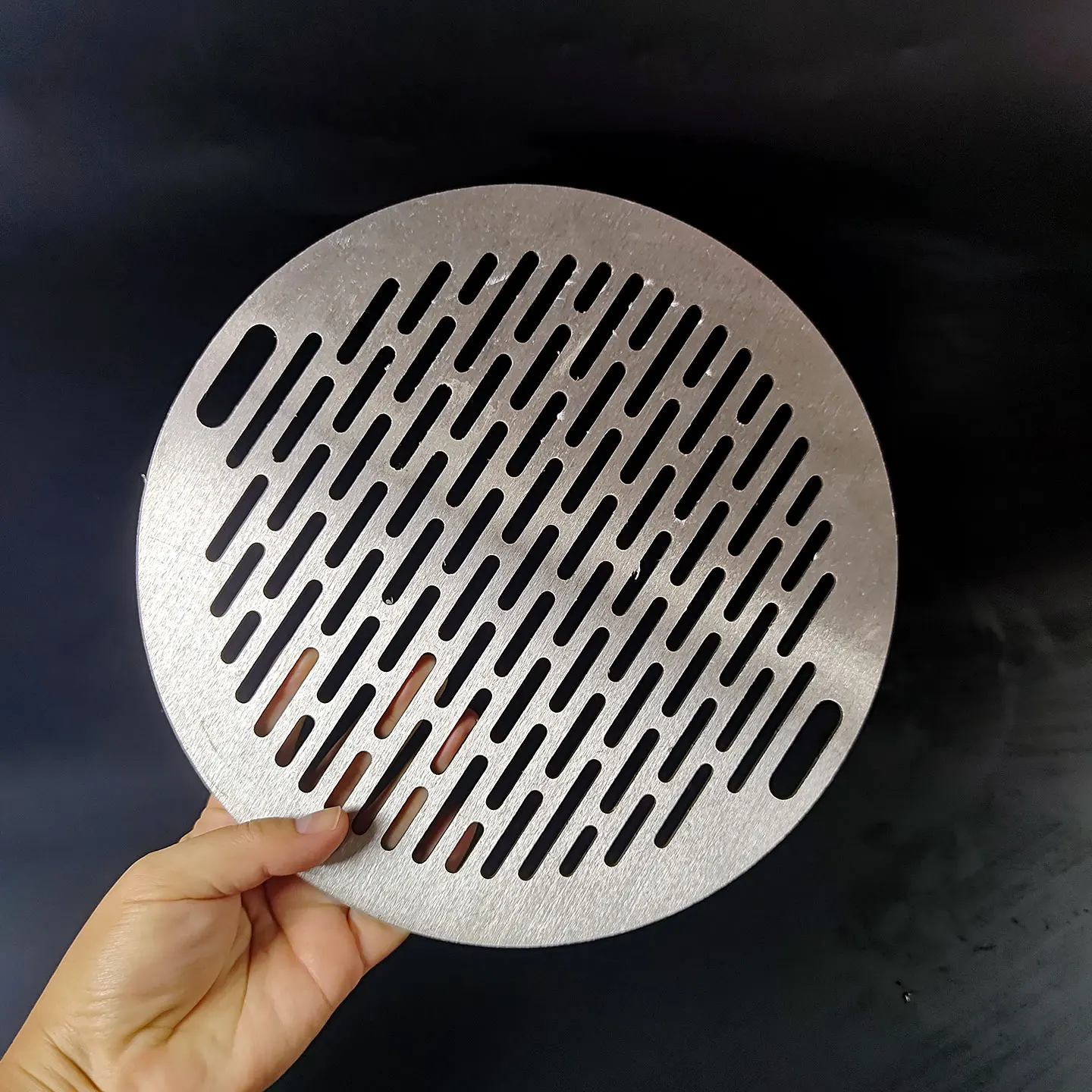

Large Size Thiened Flat round BBQ ill Net Stainl Steel Inteated Tea Boiling Accories Tea Stove id Kitchen Cooki...