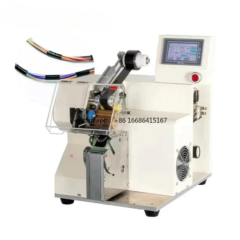 

Semi-Automatic Cable15-50 Mm Tape Wrap Machine EW-AT-101 1.5-10mmOD Wire Taping Machine