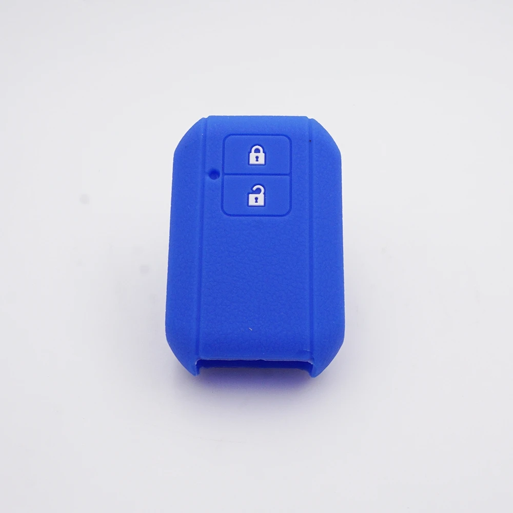 Xinyuexin Silicone Car Key Cover FOB Case for Suzuki Swift Wagon R Japan Monopoly 2 Button Remote Key Protection Car Accessories