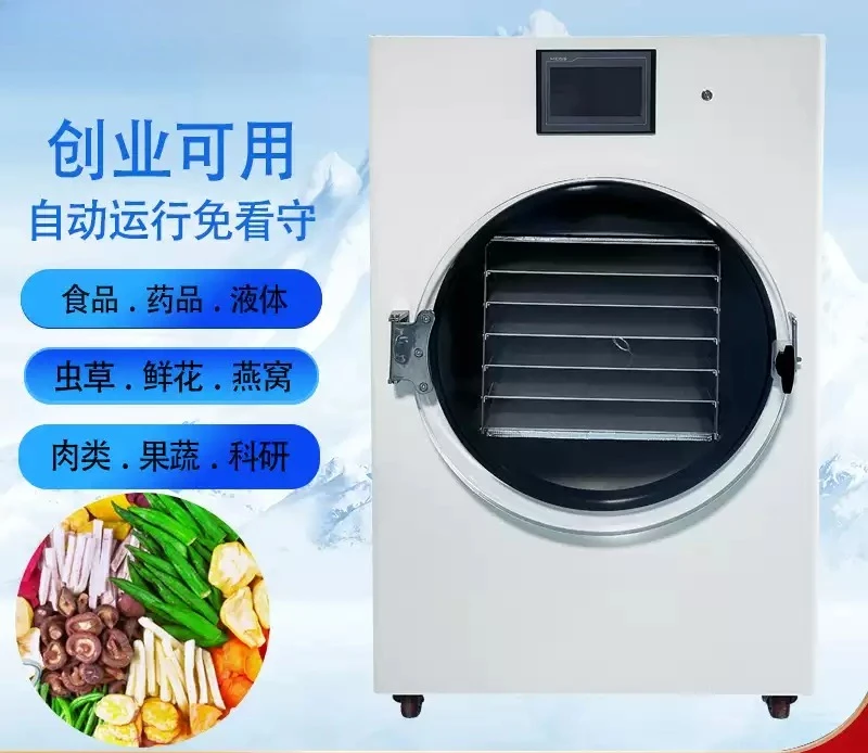 2026 Industrial Lyophilize Machine 30kg Freeze Dryer With Oilfree Vacuum Pump