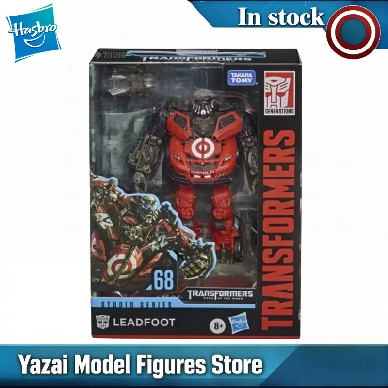 Original Hasbro Transformers STUDIO SERIES SS68 LEADFOOT Action Figure Model Gift Toys